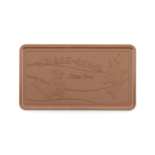 Engraved Premium Chocolate Whale w/ Personalized Message 2lb Indulgent Bar