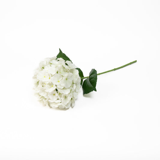 REAL TOUCH HYDRANGEA 29 INCH FRESH WHITE