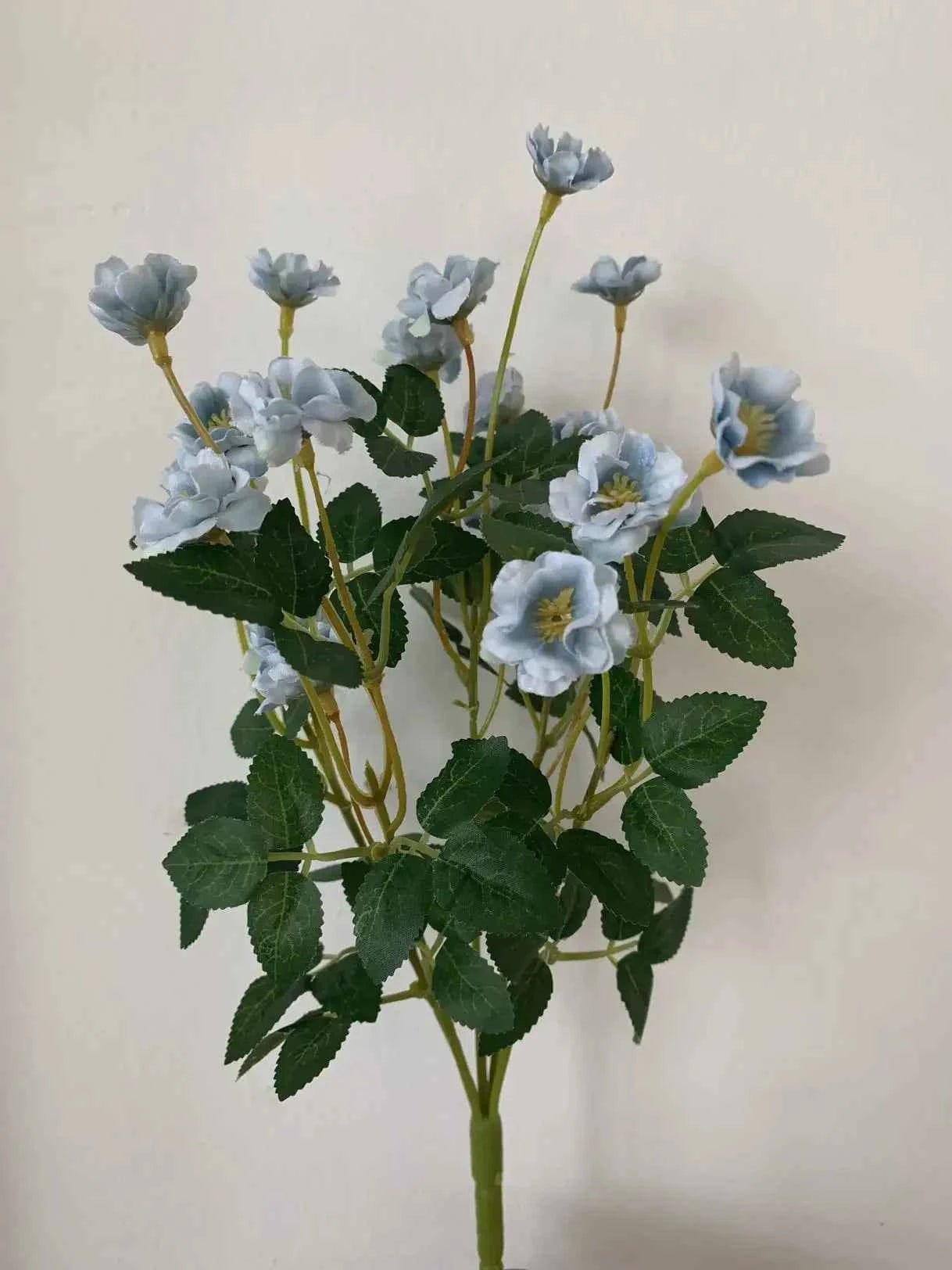 Artificial Silk Rose for Garden Decoration, Fake Bouquet, 15 Heads, Artificial Flowers, Christmas, Wedding, Home, Outdoor, 3Pcs