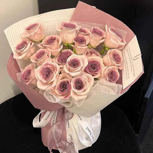Umeko Sauce Eternal Life Flower Simulation Floral Soap Rose Bouquet Birthday Gift for Girlfriend and Best Friend Holiday