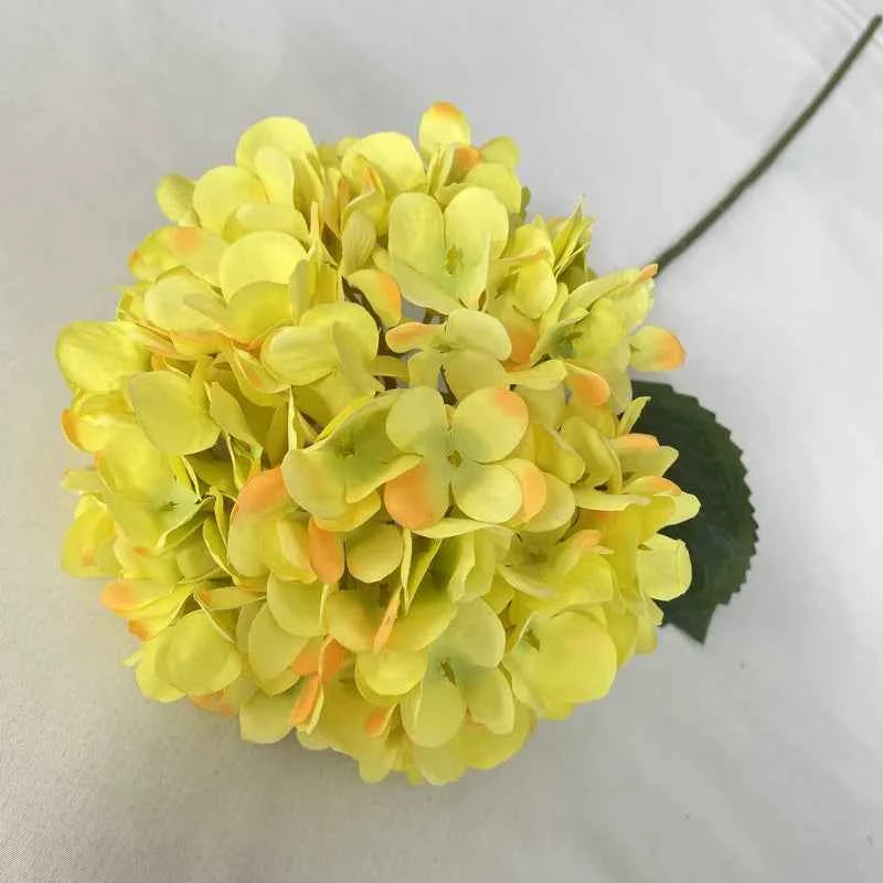 1 bouquet Artificial Silk Peony Hydrangea Flower Home Wedding Party Birthday New Year Valentines Day Floral Decor