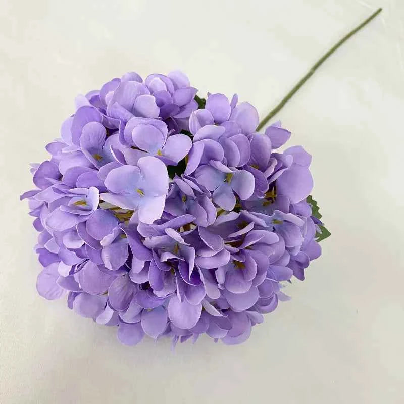 1 bouquet Artificial Silk Peony Hydrangea Flower Home Wedding Party Birthday New Year Valentines Day Floral Decor