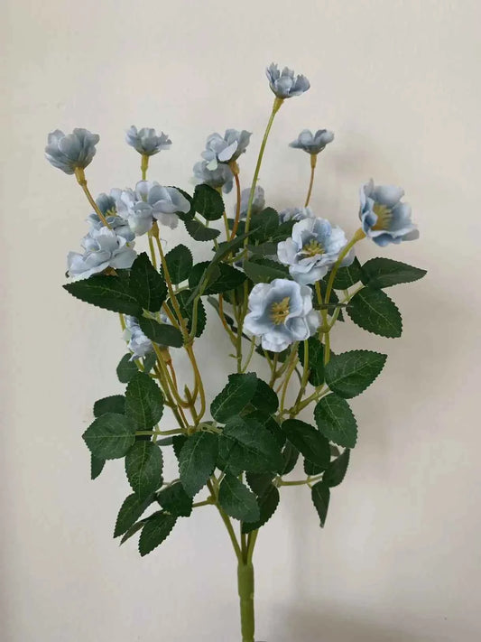 Artificial Silk Rose for Garden Decoration, Fake Bouquet, 15 Heads, Artificial Flowers, Christmas, Wedding, Home, Outdoor, 3Pcs