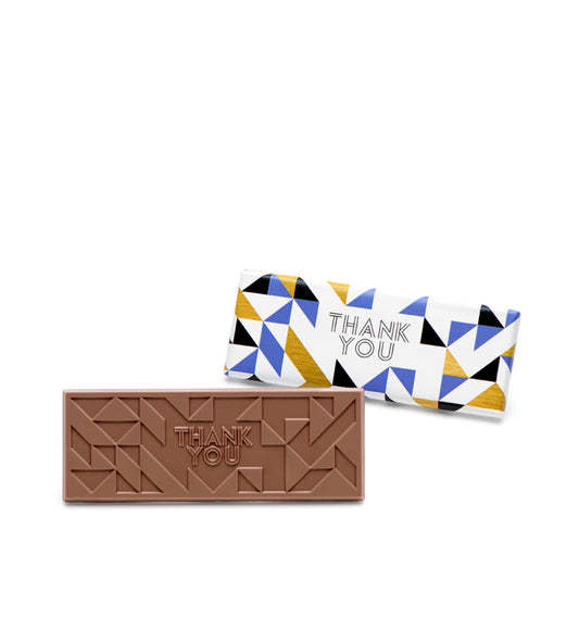 Thank You Wrapper Bars Premium Milk Chocolate Case of 50